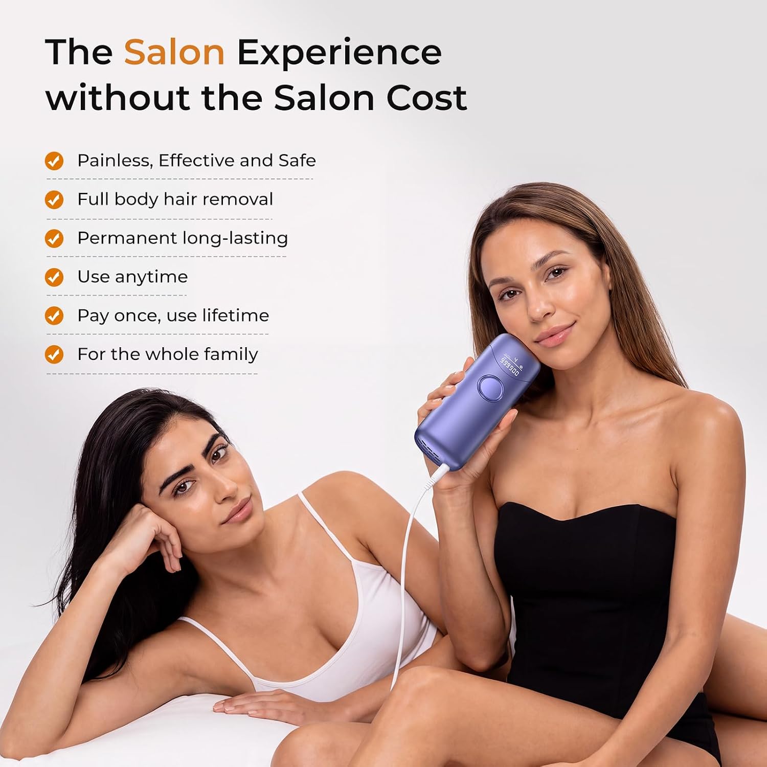 Detalle 2 de Ubroo IPL Hair Removal Device 41°F Ice Cooling