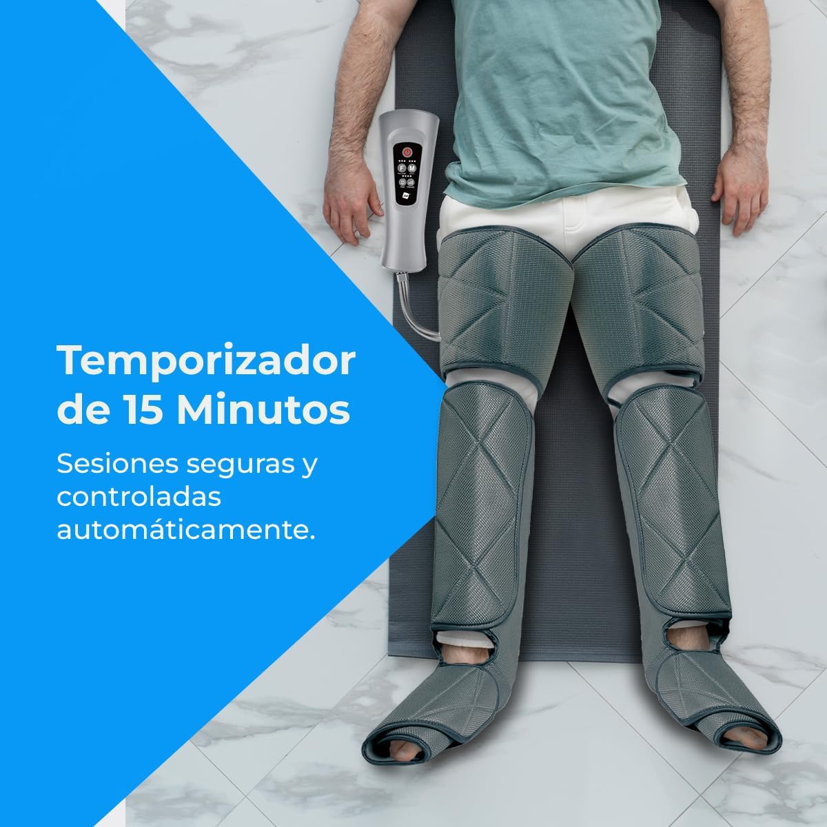 Thumbnail 5 de NK Masajeador de Piernas con Función de Calor y Compresión 💆