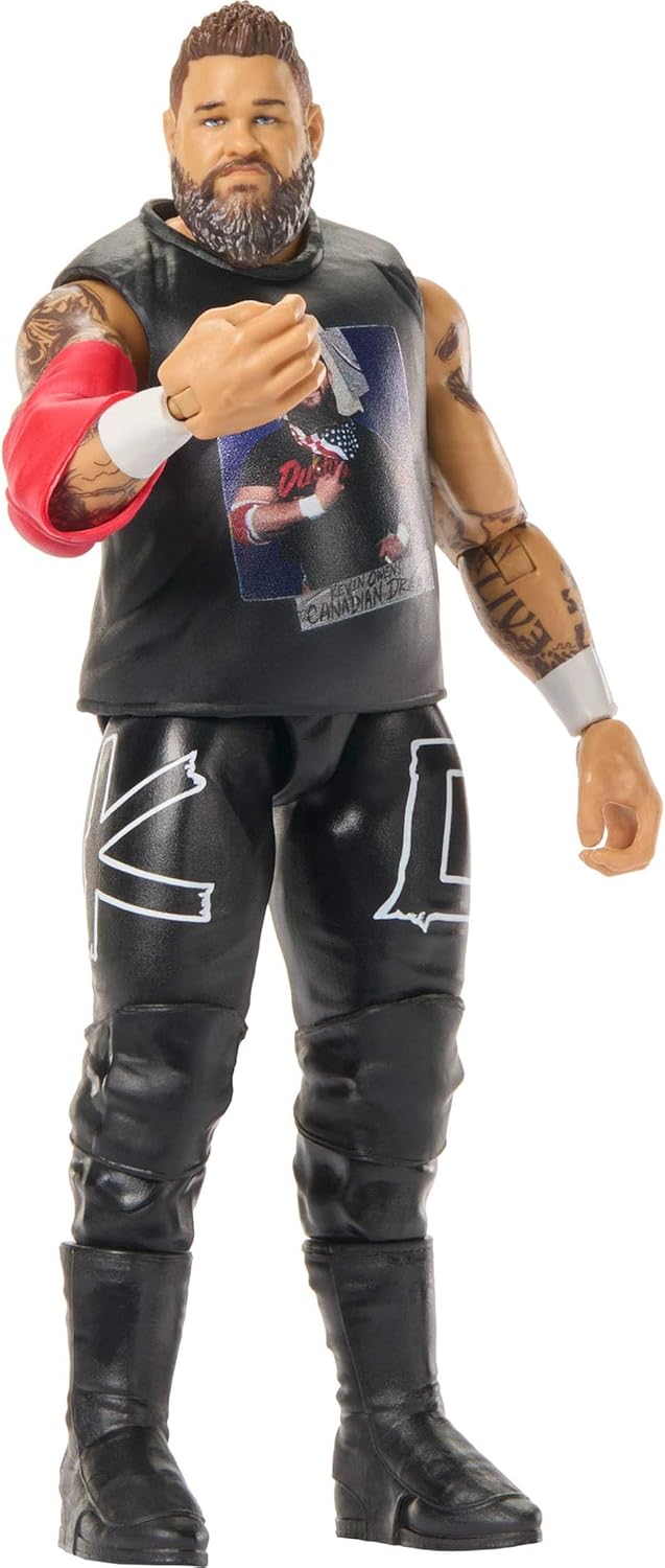 Thumbnail 3 de Figurine articulée WWE Main Event Kevin Owens 15 cm – 14 points d’articulation, TrueFX