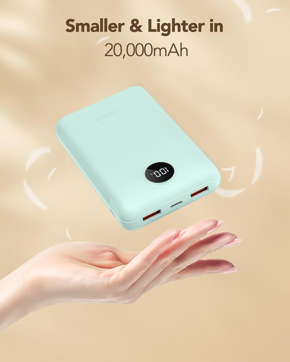 Detalle 2 de VEGER Power Bank 20000mAh 22.5W