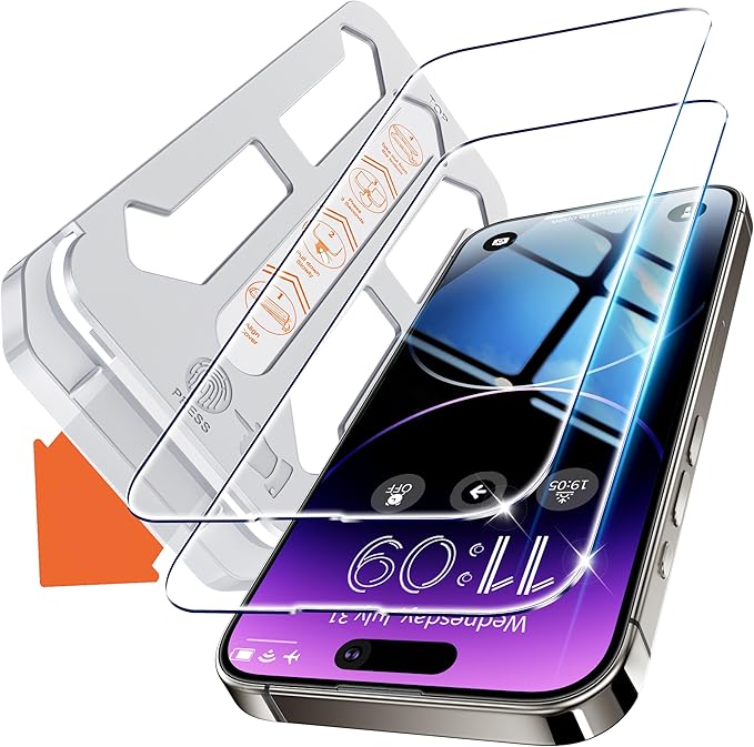 Imagen de Tentoki Protector de Pantalla iPhone 14 Pro 📱, Instalación Rápida en OfertitasTOP