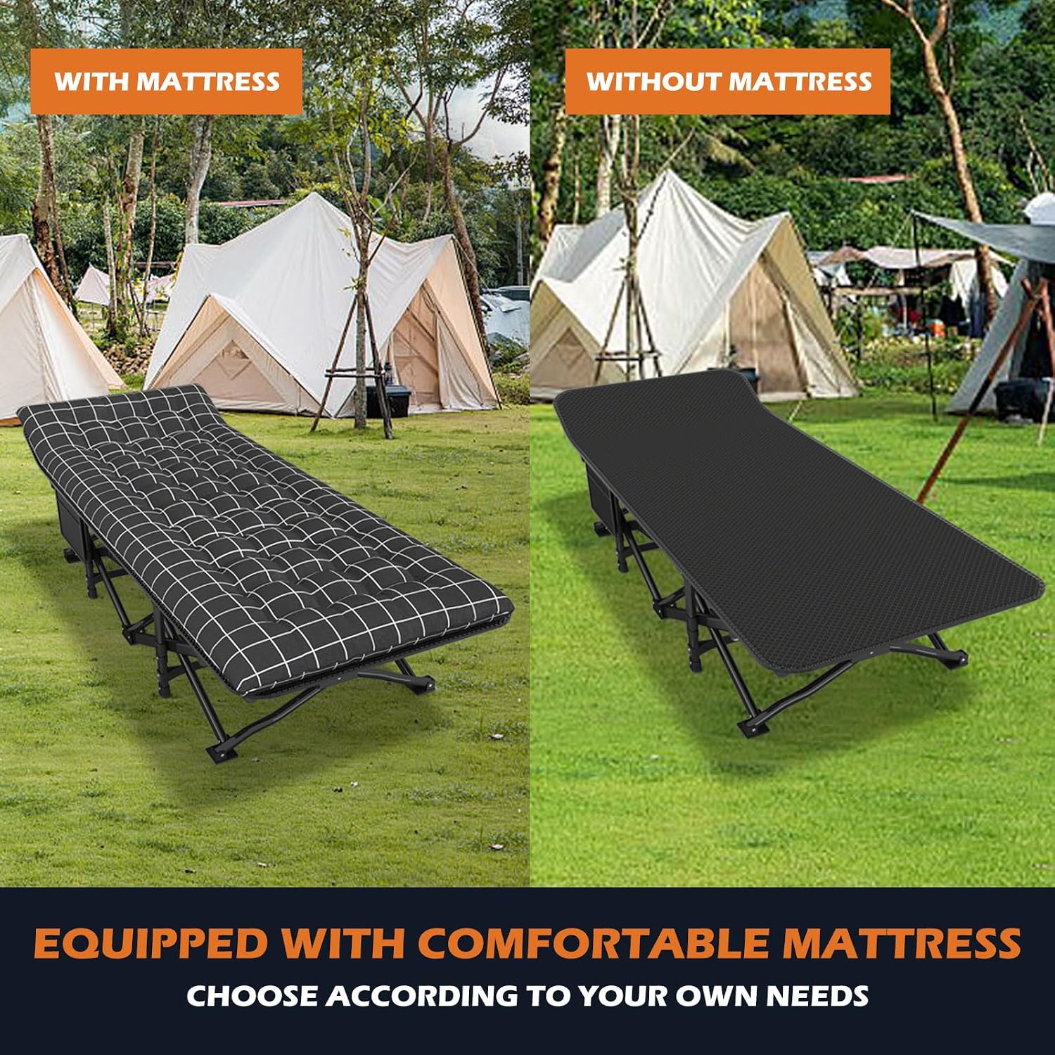 Thumbnail 4 de ATORPOK SHOP Camp Bed with Cushion