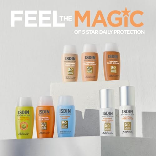 Thumbnail 10 de ISDIN Foto Protector Magic Repair Fusion Water Color SPF 50 (50 ml) con color y triple acción anti-fotoenvejecimiento