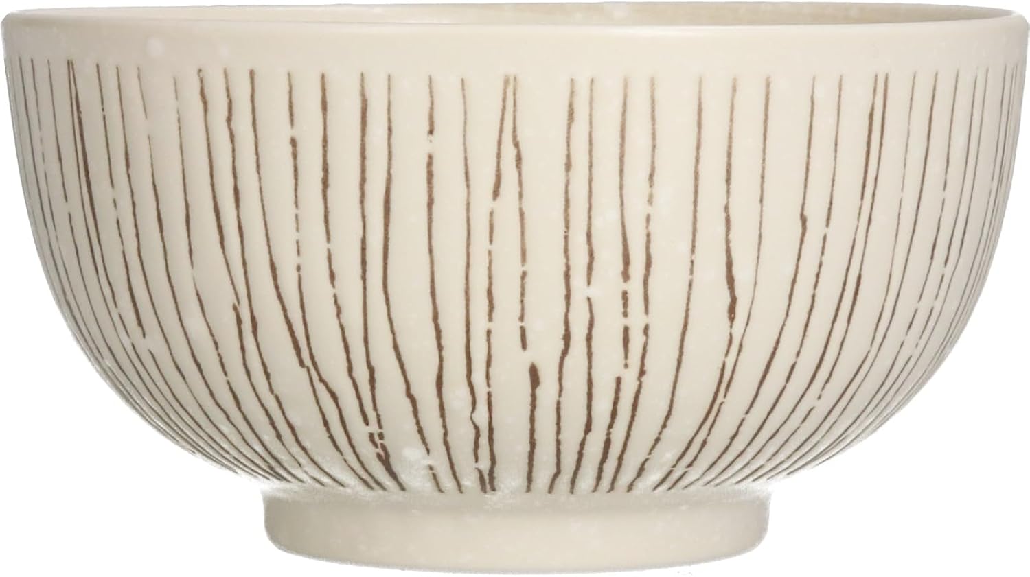 Detalle de 一久 133-61419 美濃焼 彫十草白のどんぶり鉢 直径約16cm・食洗機/電子レンジ対応