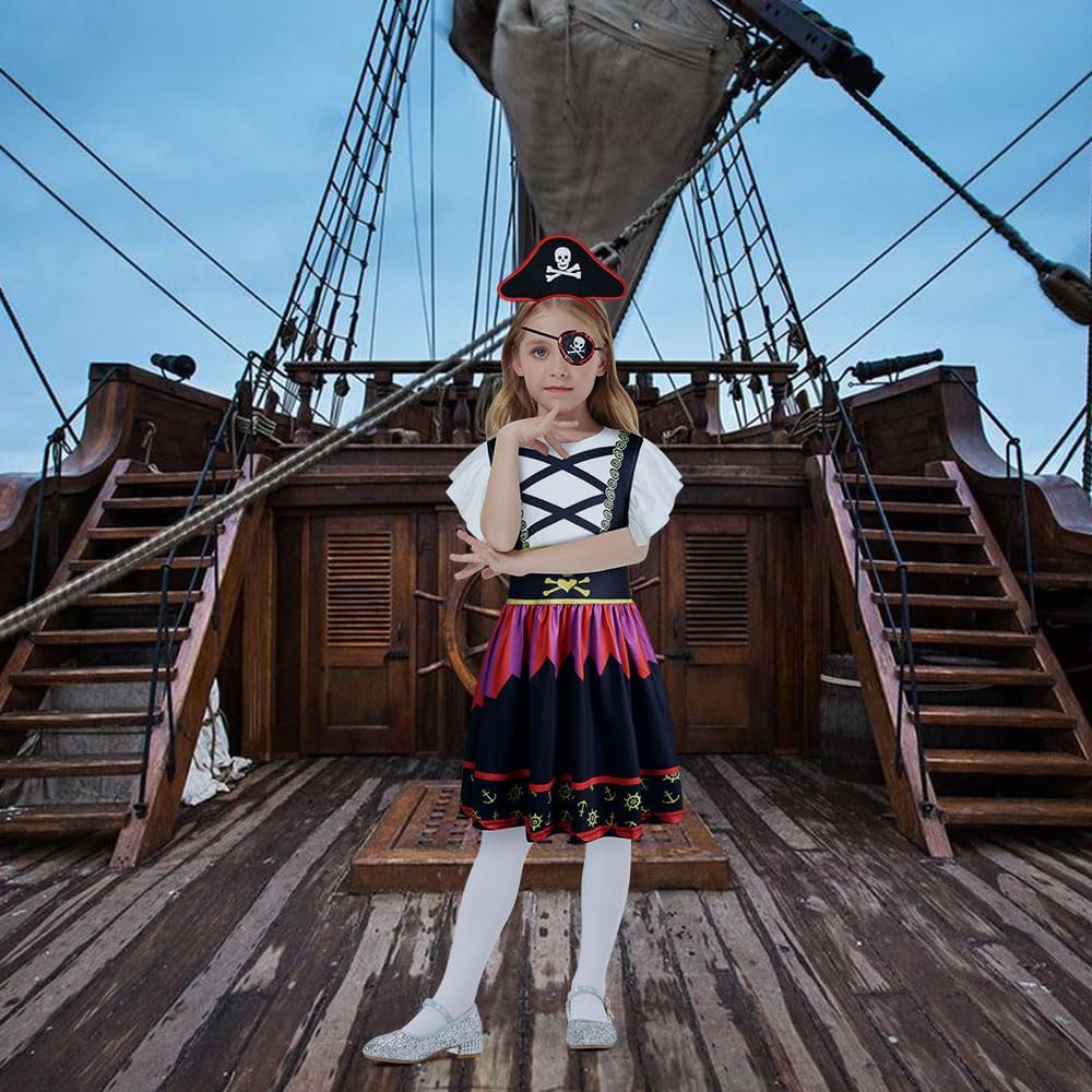 Thumbnail 4 de AUYAO Costume pirata bambino taglia 110 🎭