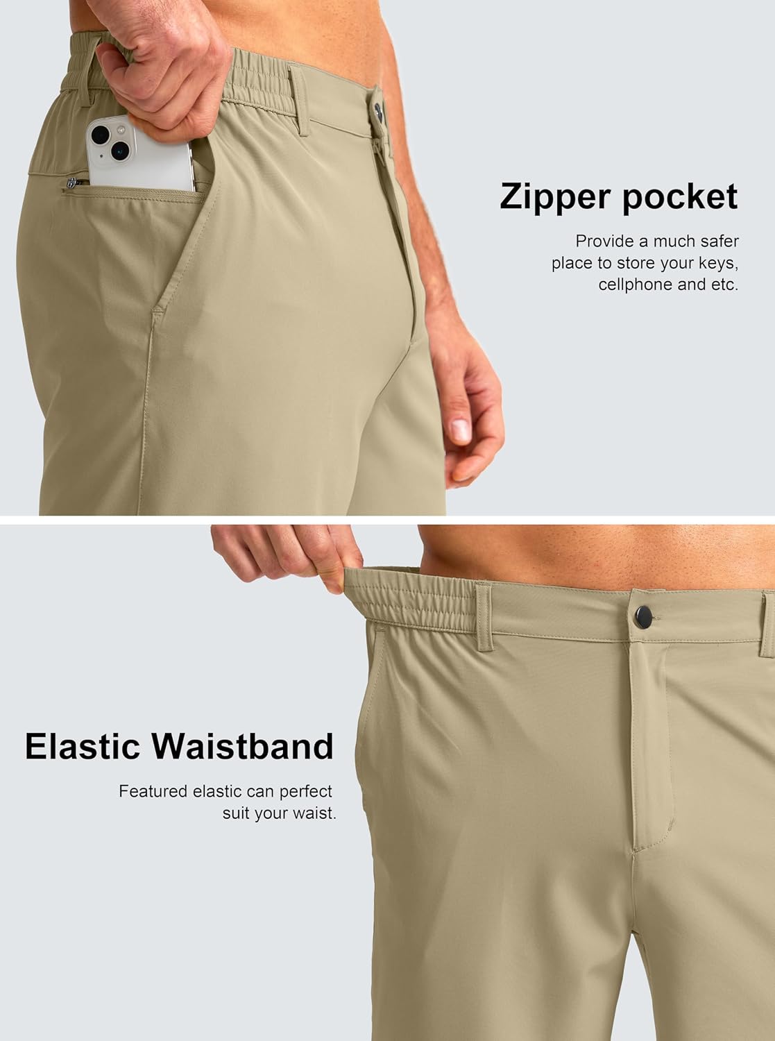 Detalle de Men's Golf Shorts, 7-inch inseam
