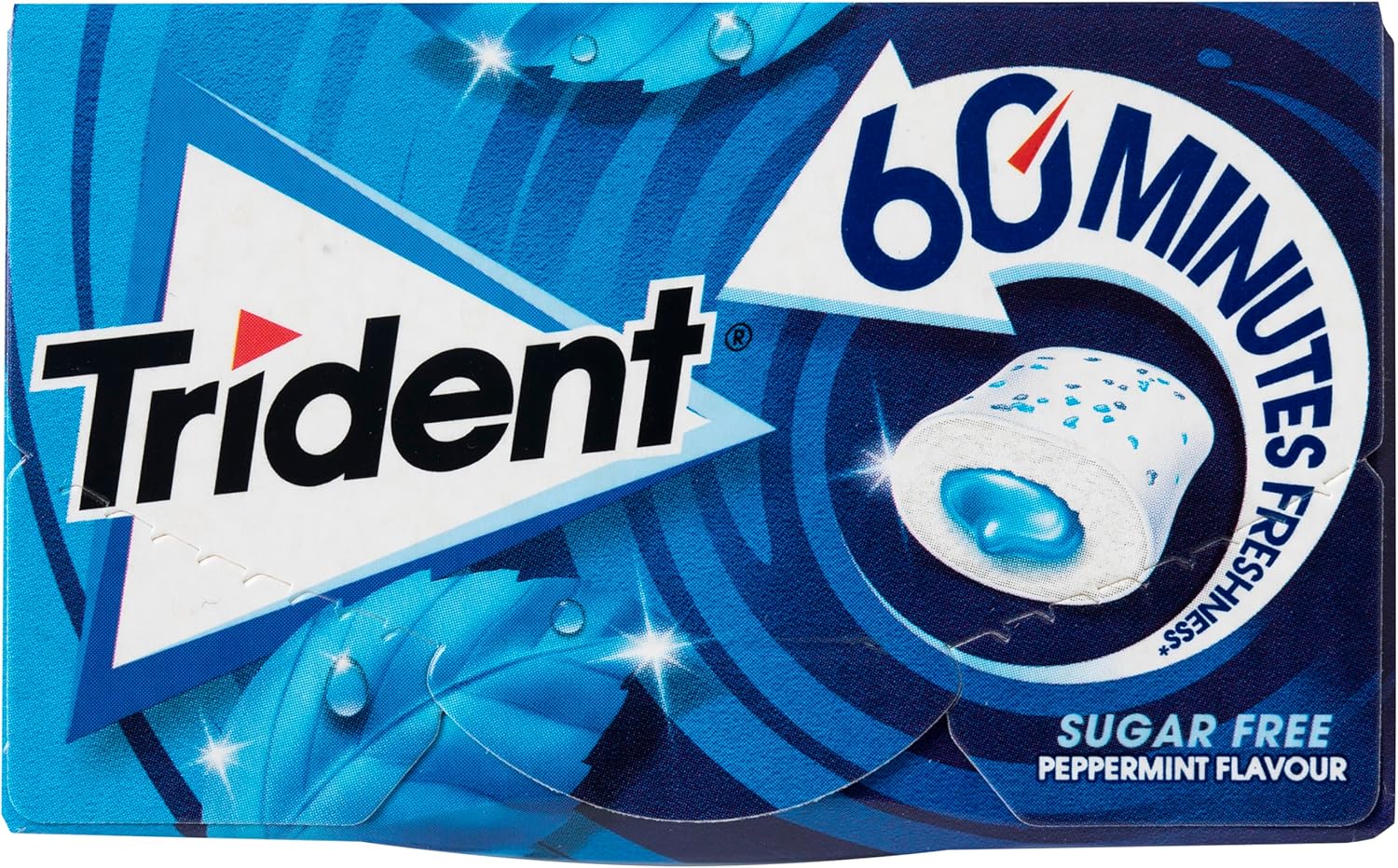 Thumbnail 1 de Trident 60 Minutos Menta 🌿, Chicles sin Azúcar, 16 Envases
