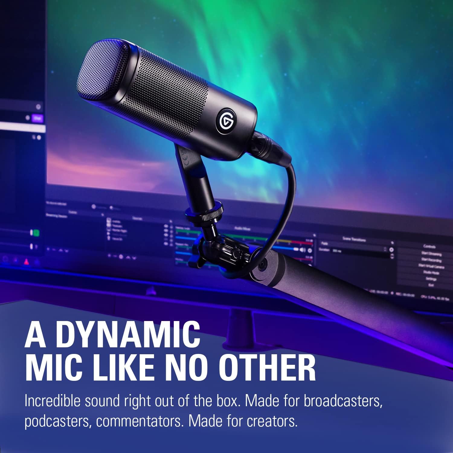 Thumbnail 1 de Elgato Wave DX Dynamic XLR Microphone (Cardioid) for Podcasting, Streaming & Broadcasting