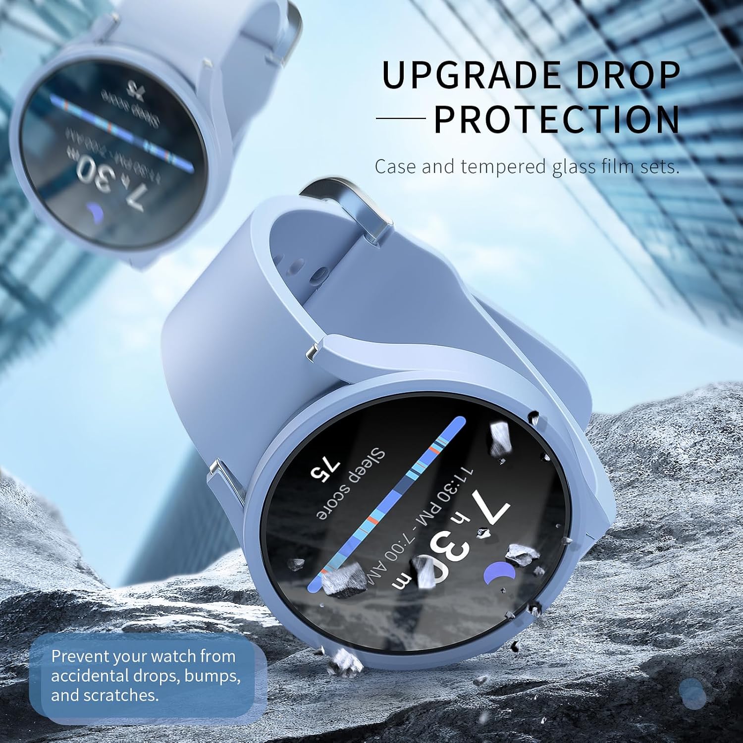 Thumbnail 2 de Landhoo 6+6 Pack Galaxy Watch7 40mm screen protector