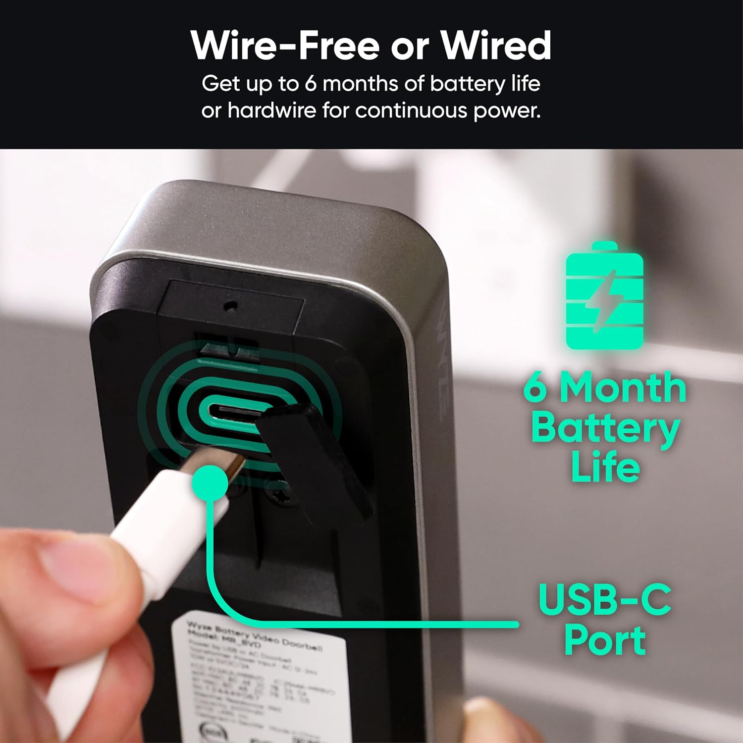 Thumbnail 6 de Wyze Wireless Video Doorbell 1536x1536