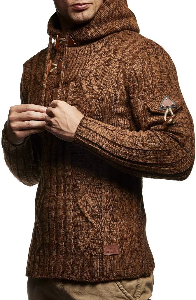 Thumbnail 2 de Leif Nelson LN-5400 Maglione con Cappuccio