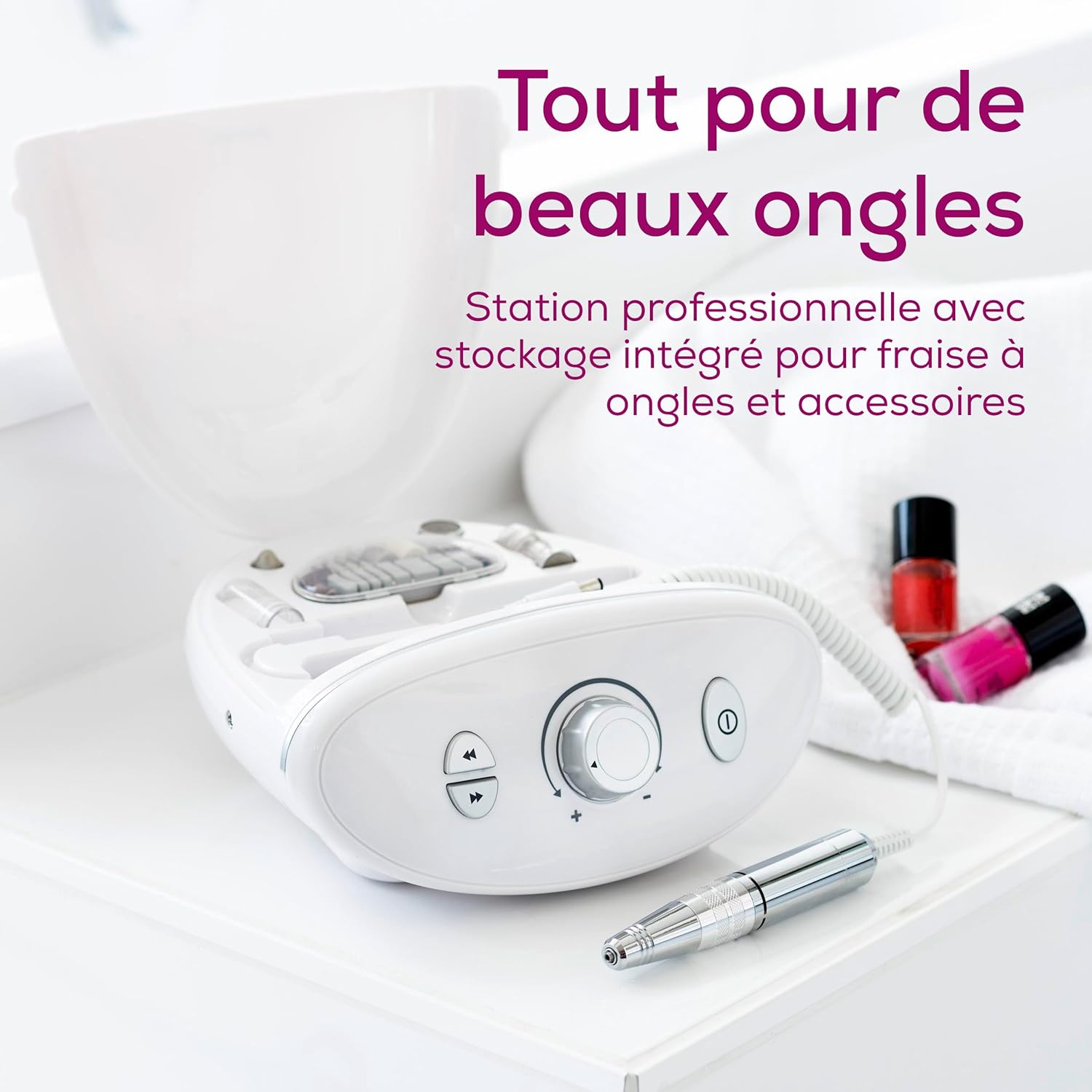 Thumbnail 1 de Beurer MP 100 station manucure 20 000 tr/min