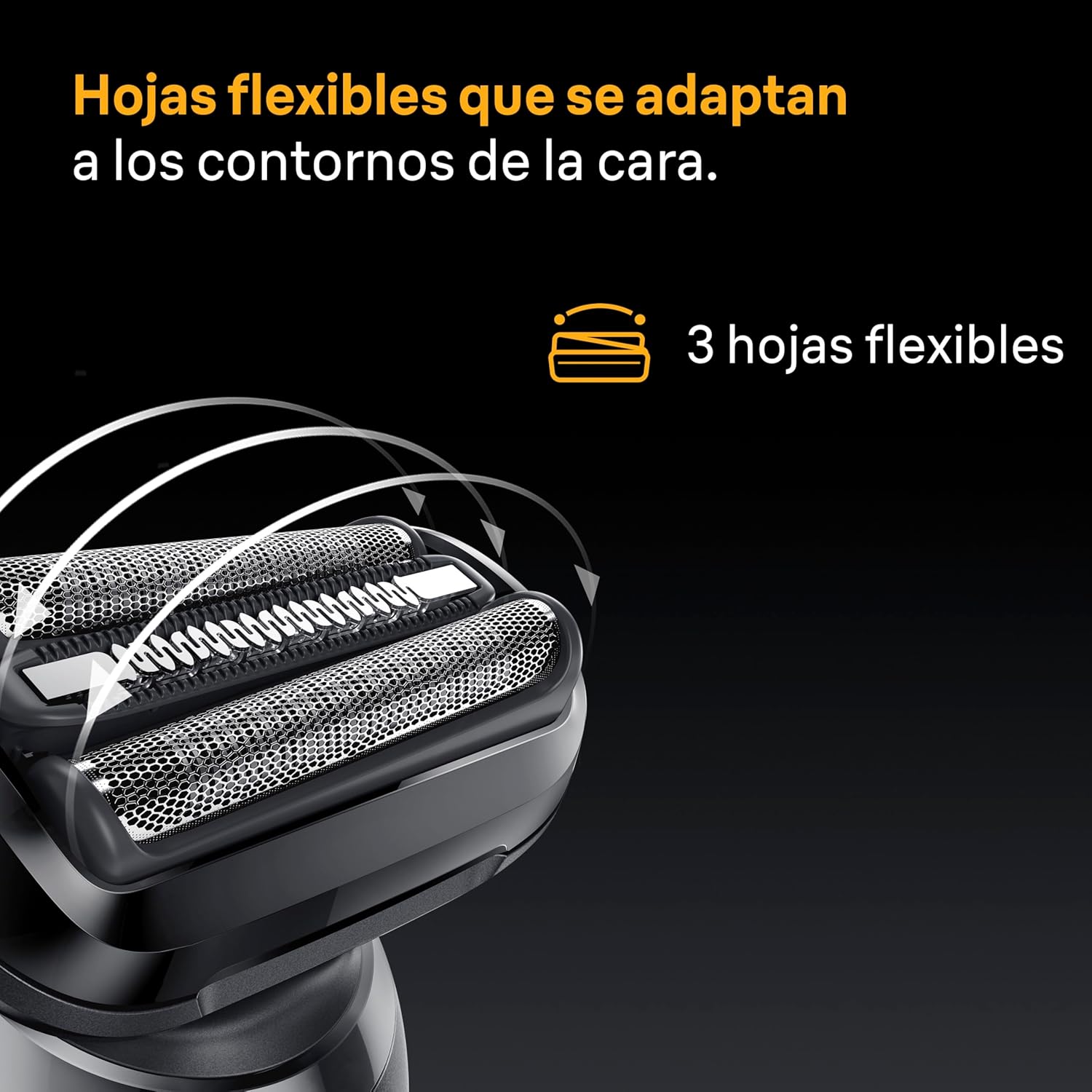 Detalle de Braun Series 5 Afeitadora Eléctrica Hombre ⚡ Carga Rápida