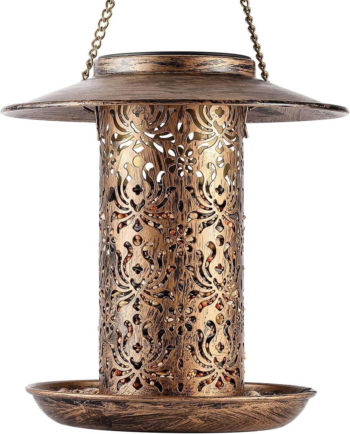 Detalle de HOUSESAPP Solar Bird Feeder 2.5LBs