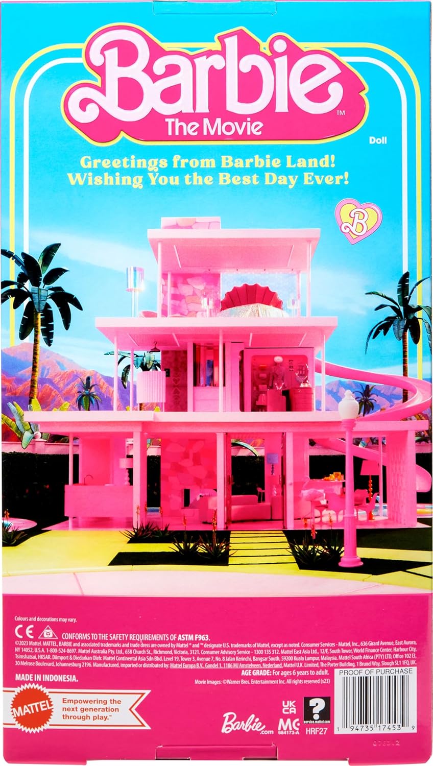 Thumbnail 6 de Barbie The Movie - Ken, Bambola da Collezione con Completo Jeans Coordinato e Intimo Originale Ken, HRF27