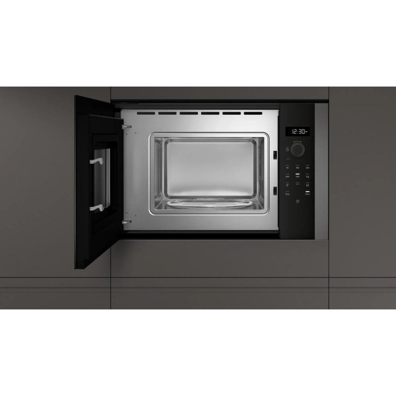 Detalle de NEFF HLAGD53G0 microondas con grill 25 litros
