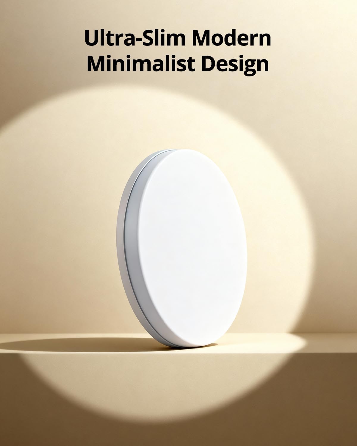 Detalle de Yafido LED-taklampa 48 W, 4 320 lm, 6 500 K och ultratunn design