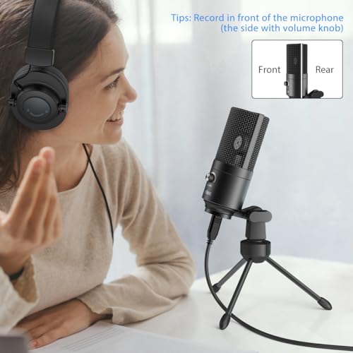 Thumbnail 7 de FIFINE K669B USB Condenser Microphone for PC – Straightforward USB Mic with Volume Knob