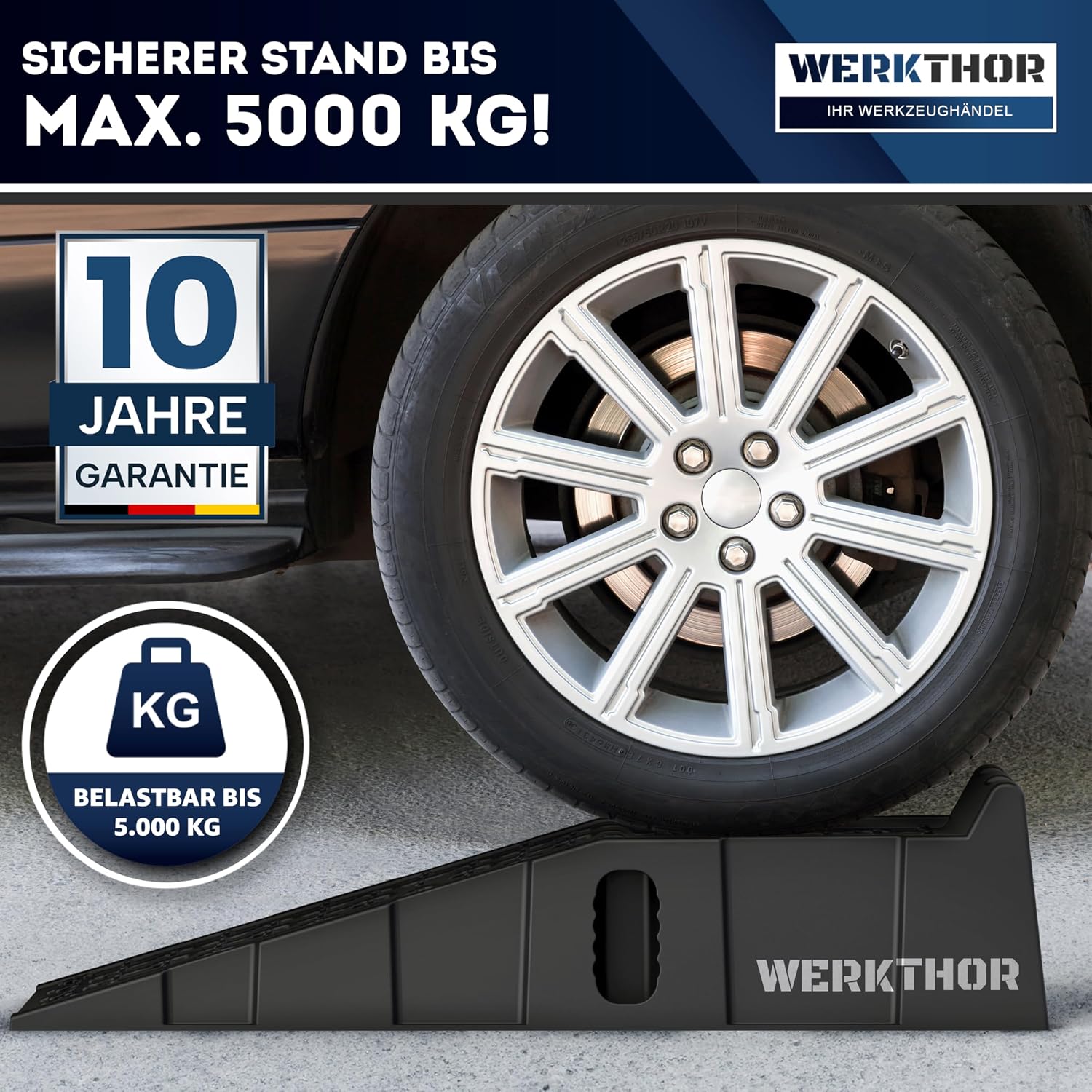 Thumbnail 2 de WERKTHOR Auffahrrampe PKW 2er Set