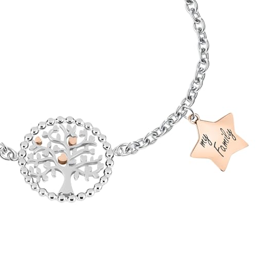 Thumbnail 1 de Morellato Bracciale da donna SAQE14, Collezione Talismani – acciaio e accento in oro rosa
