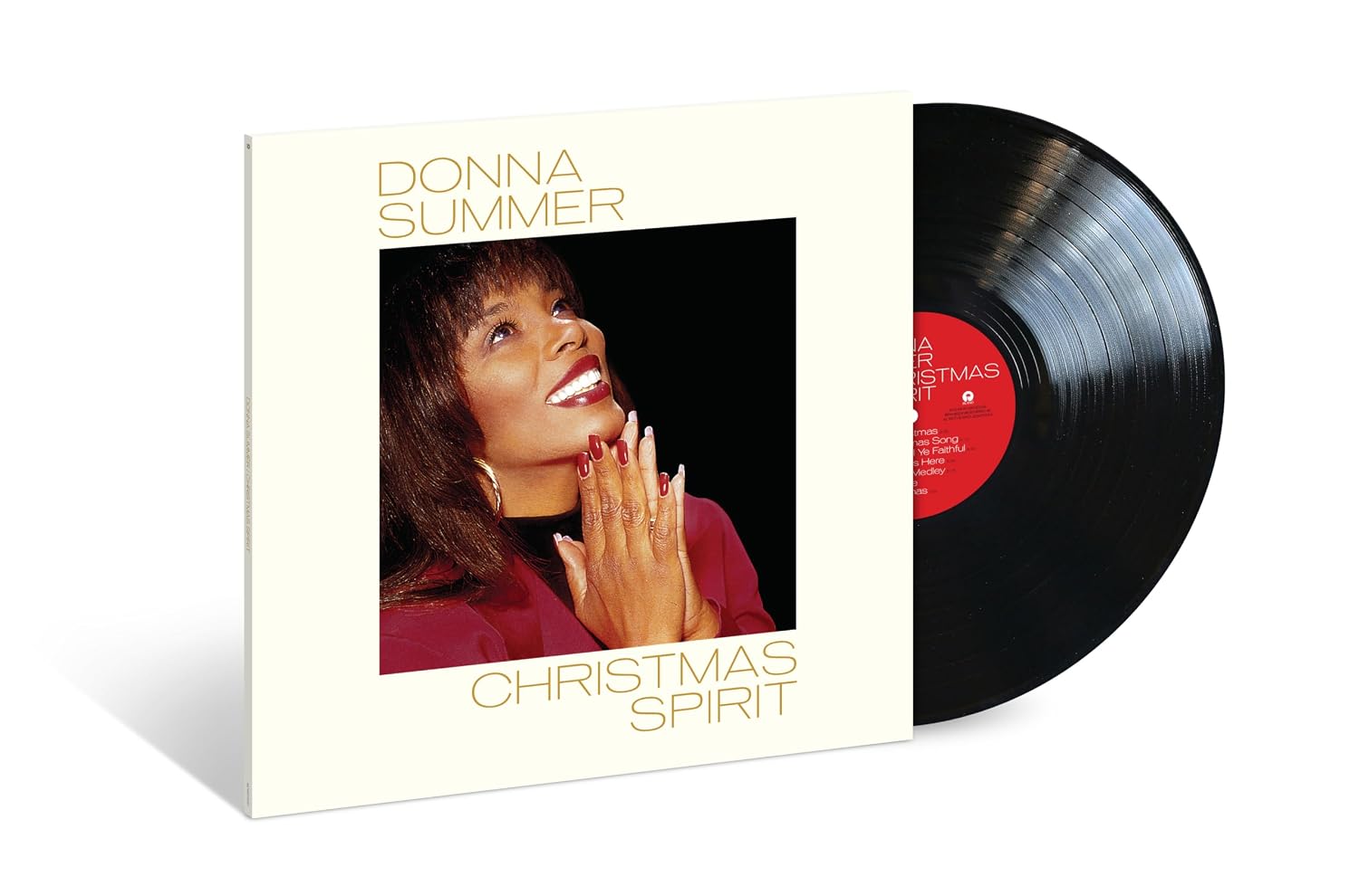 Detalle de Donna Summer Christmas Spirit Vinyl, 10 Original Holiday Tracks