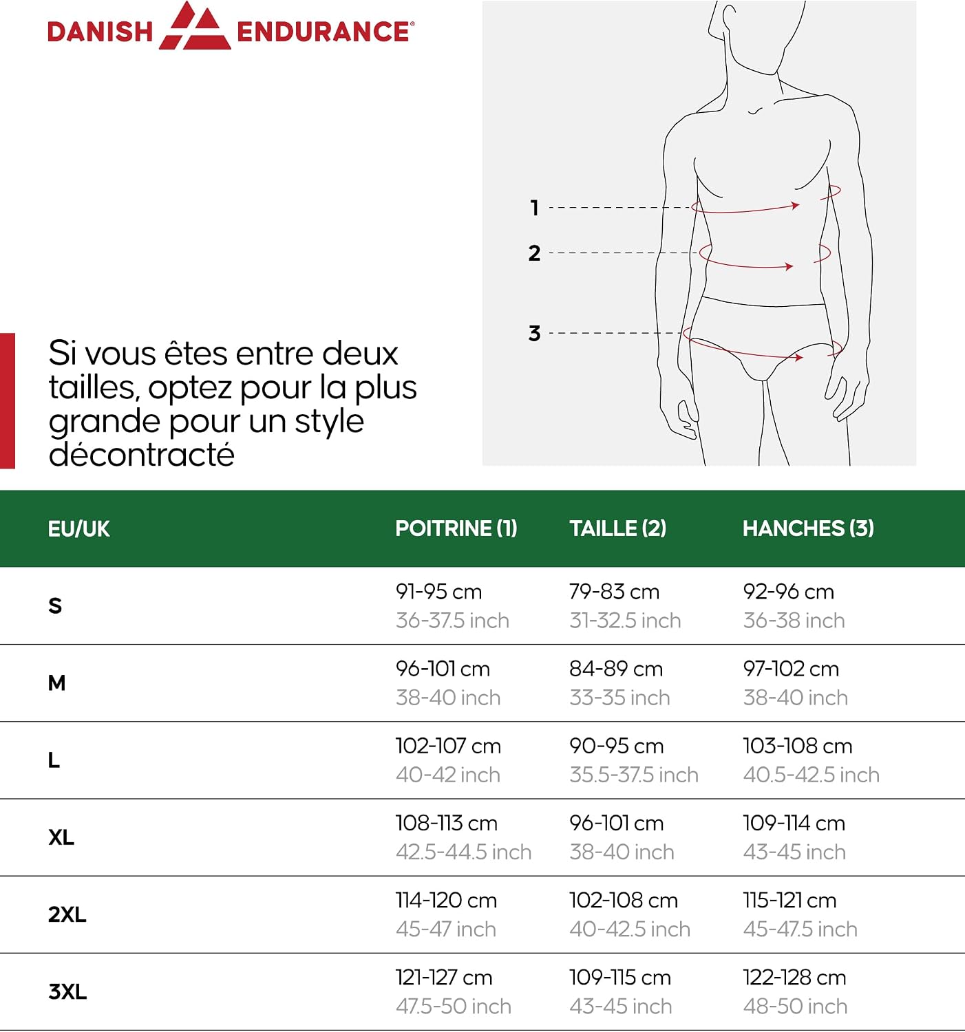 Thumbnail 5 de DANISH ENDURANCE T-Shirt Mérinos 180 g/m²