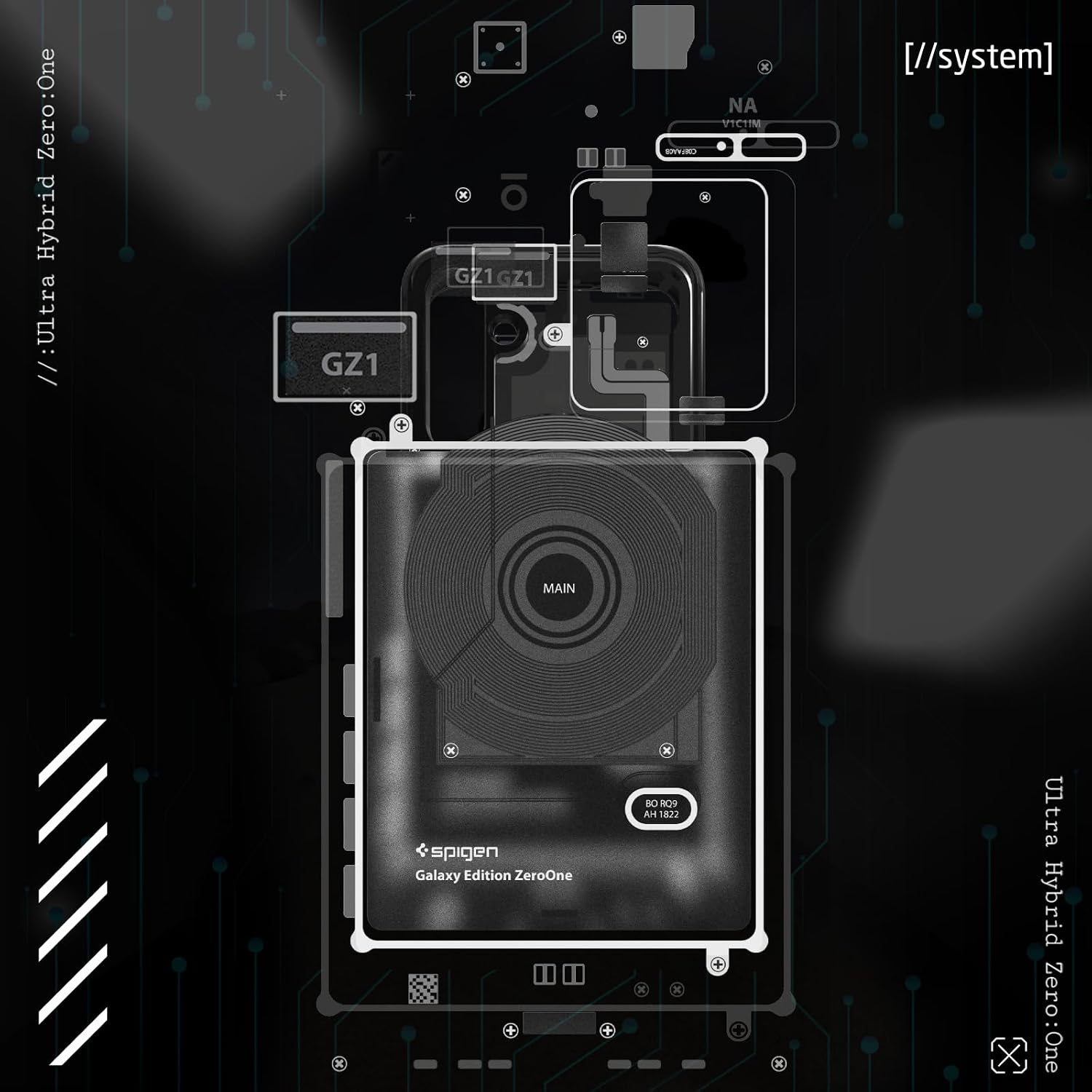Detalle 2 de Spigen Ultra Hybrid ZeroOne pour Samsung Galaxy S23 FE coque