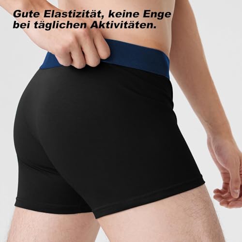 Thumbnail 2 de QINCAO Boxershorts Herren 6er Pack – Ohne Logo, Baumwolle, komfortabler Sitz