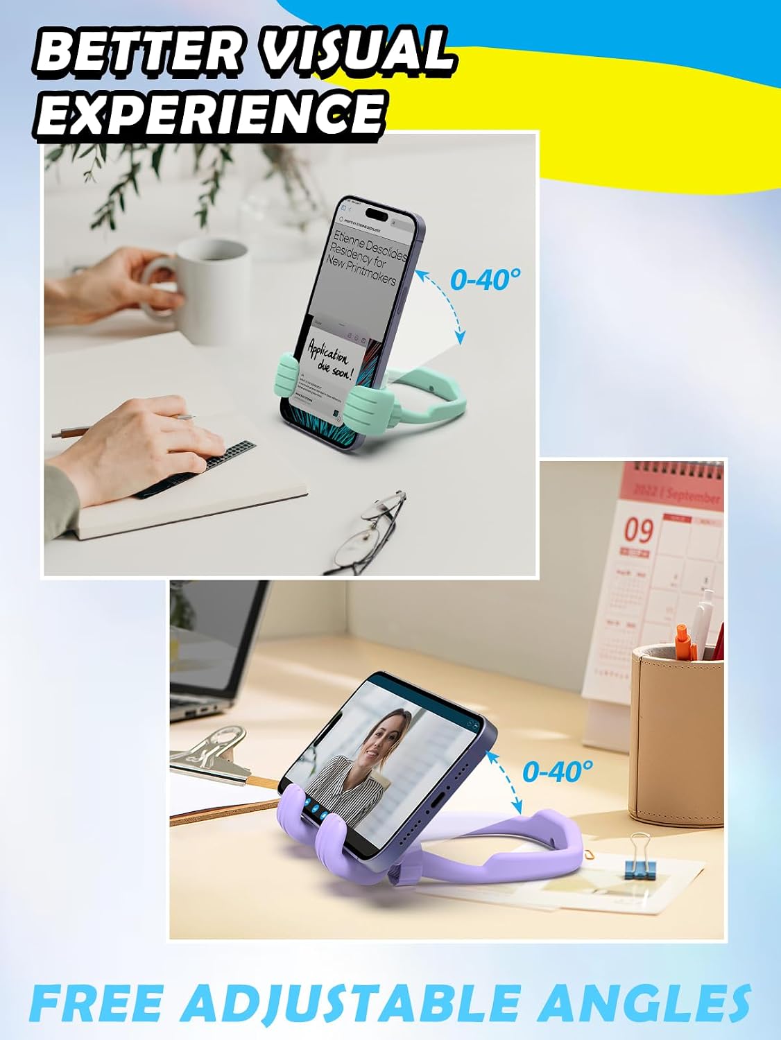 Thumbnail 3 de CALDEVER Thumbs Up Phone Stand 3×4.25 in