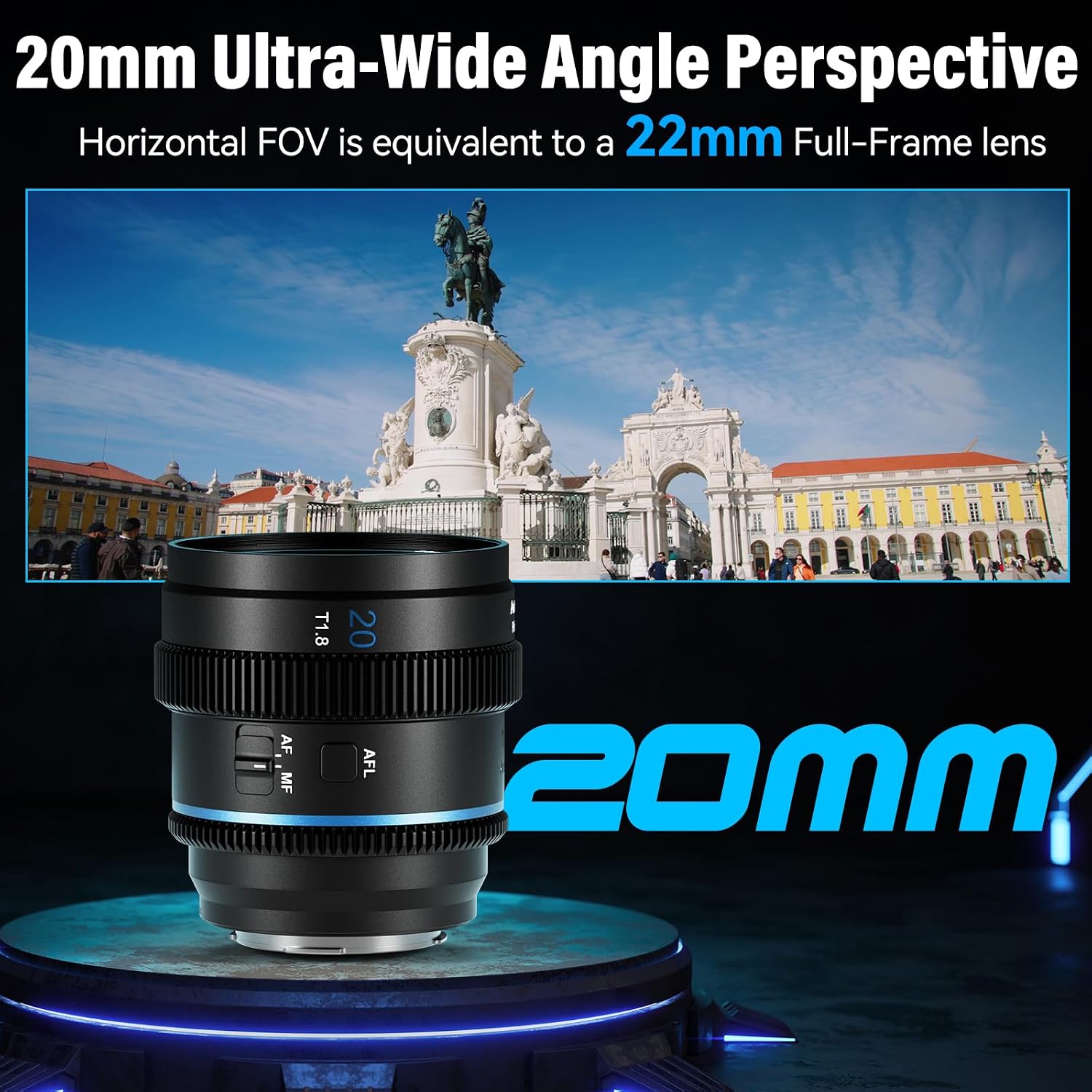 Thumbnail 6 de SIRUI 20mm T1.8 1.33X Anamorphic Lens for E‑mount
