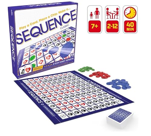 Detalle de Sequence — Jeu de Société familial Sequence de Goliath (2–12 joueurs, dès 7 ans)