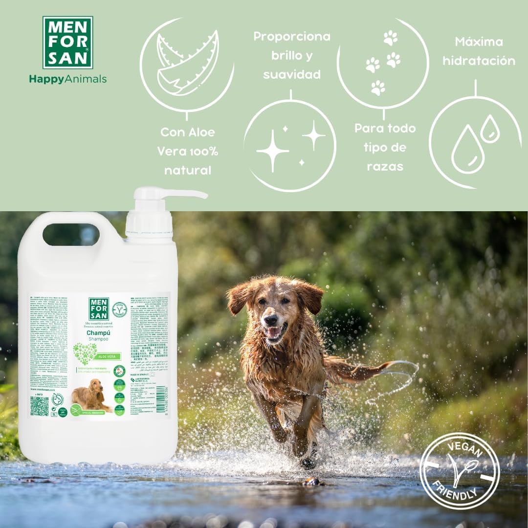 Detalle de Shampooing Men for San Chien Aloe Vera (5 L)