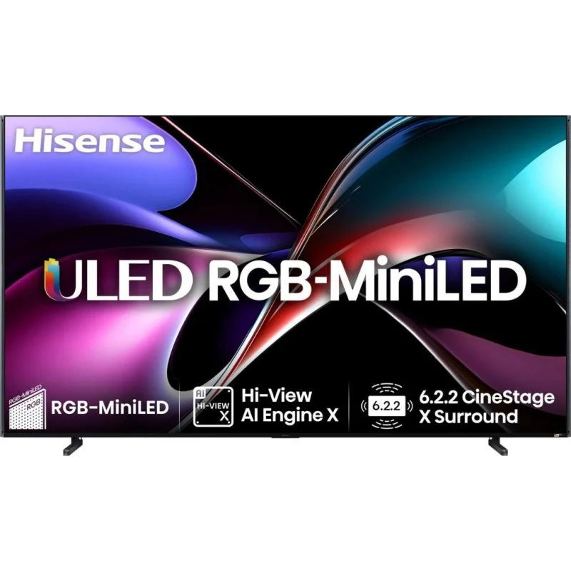 Detalle de Hisense TV LCD 100UXQ 100" 4K Ultra HD Smart TV con WiFi 6 y Dolby Vision