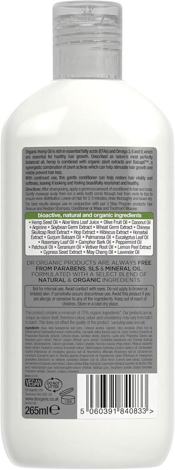 Detalle de Hemp Oil Hair Mousse 150ml