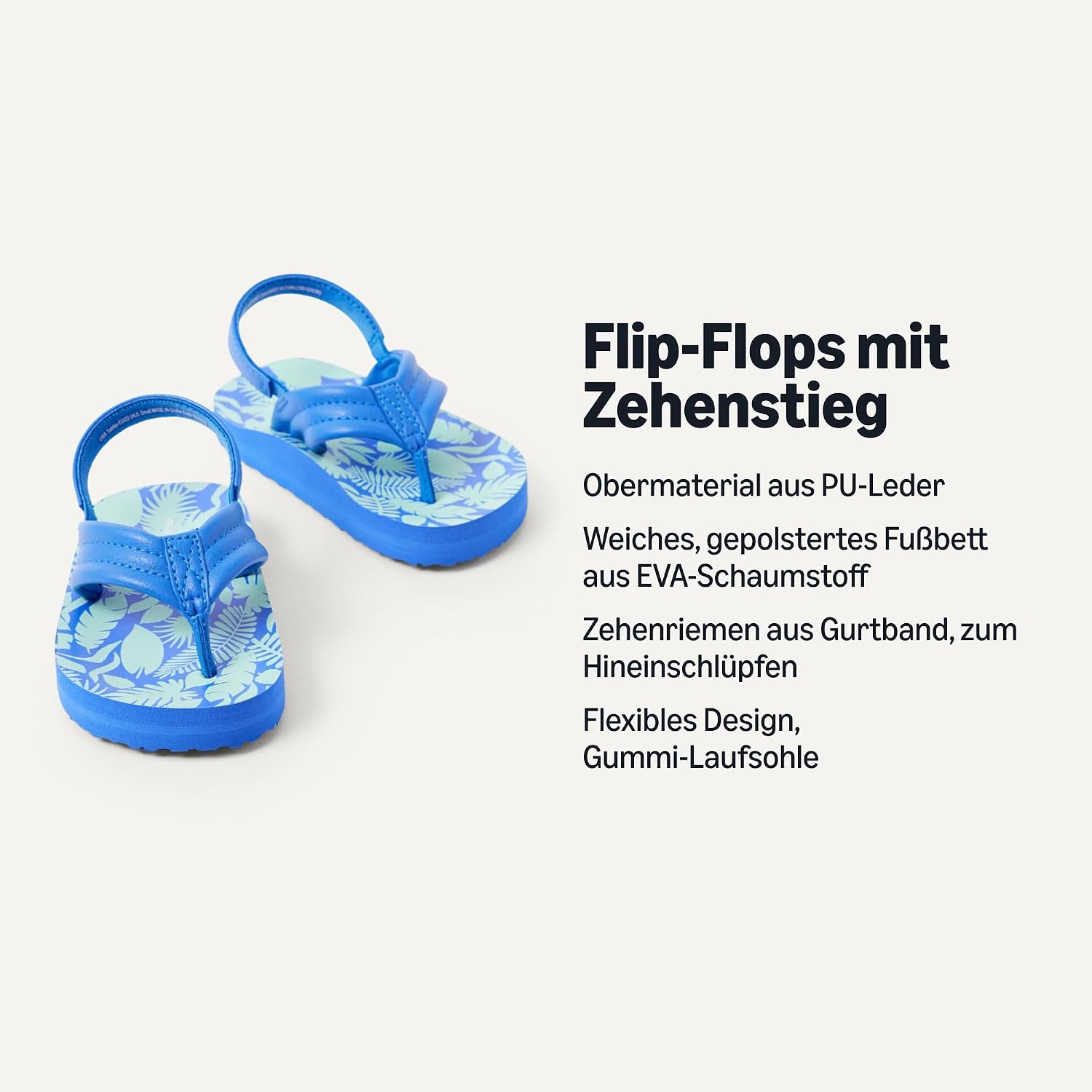 Detalle 2 de Amazon Essentials Unisex Kinder Flip-Flop mit Fersenriemen