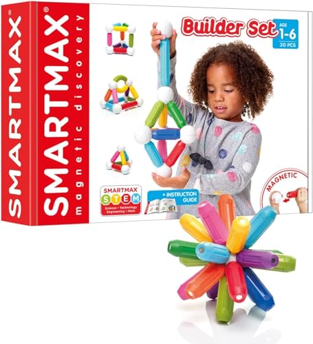 Imagen de Smartmax Builder Set 🧲 Juegos Educativos para Niños 1-6 Años en OfertitasTOP
