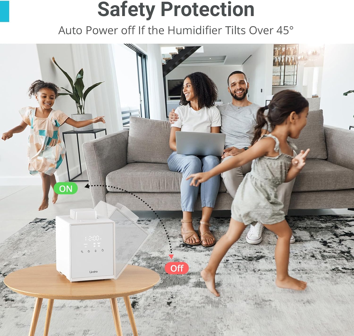 Thumbnail 6 de Livatro 3L Stainless Steel Warm Mist Humidifier ๐ง
