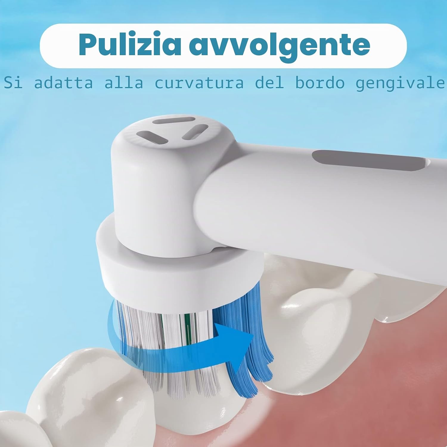 Thumbnail 4 de GENKENT 16 Testine di Ricambio Compatibili con Testine Oral-B CrossClean
