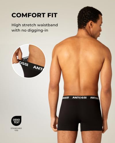 Thumbnail 4 de ANTONIO ROSSI Mens Boxers 12 Pack – Breathable Cotton with 4-Way Stretch