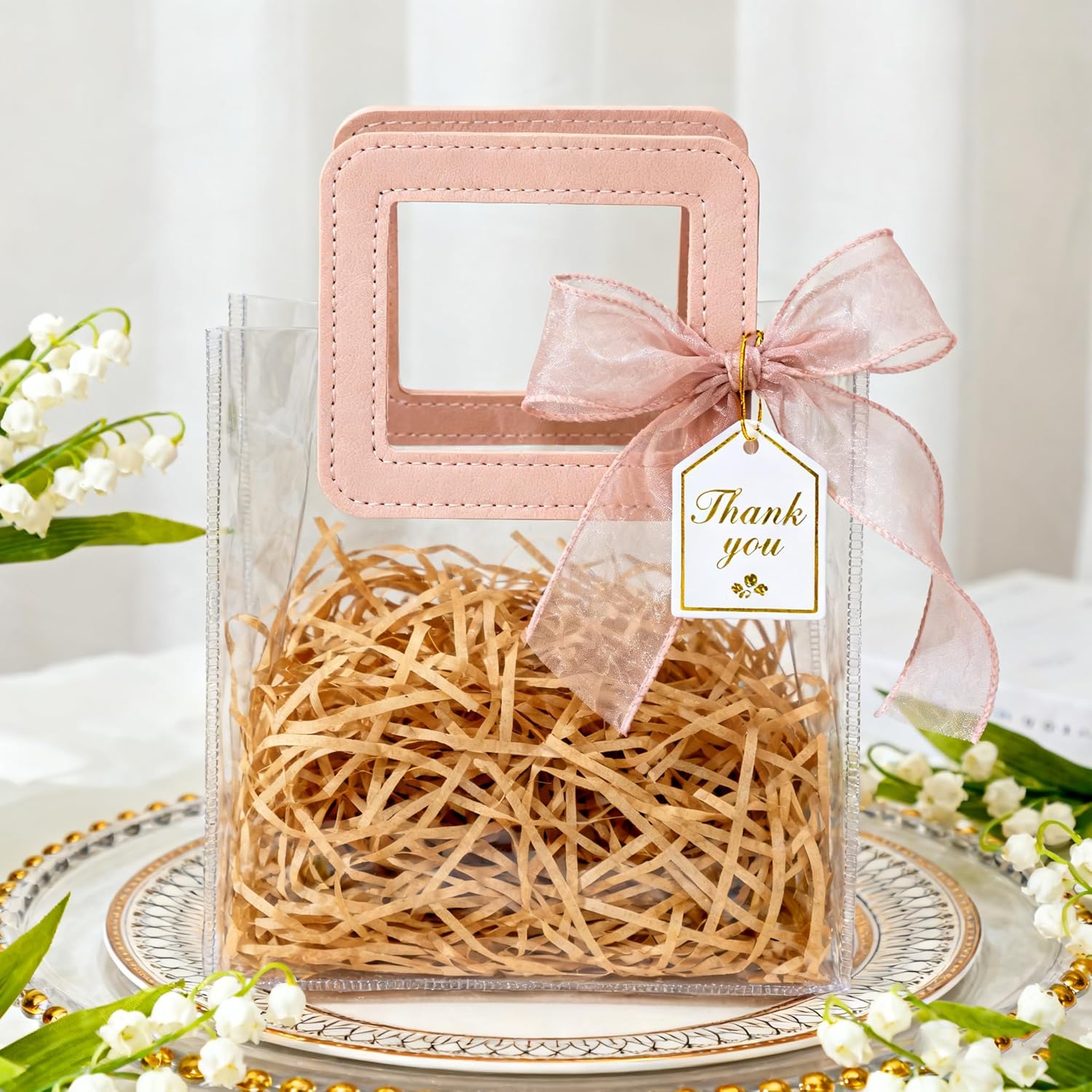 Detalle de 1kg Brown shredded tissue paper filler