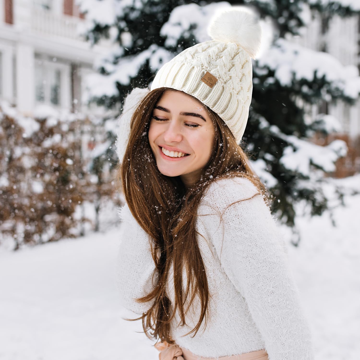 Thumbnail 5 de PAGE ONE Women's Beanie 100% Acrylic