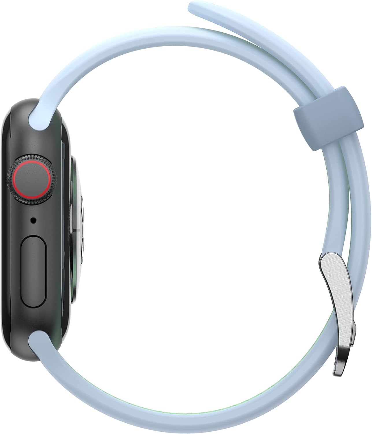 Thumbnail 6 de OtterBox All Day Watch Band for Apple Watch 40/41/42mm – Durable Soft Touch Silicone, Blue/Green