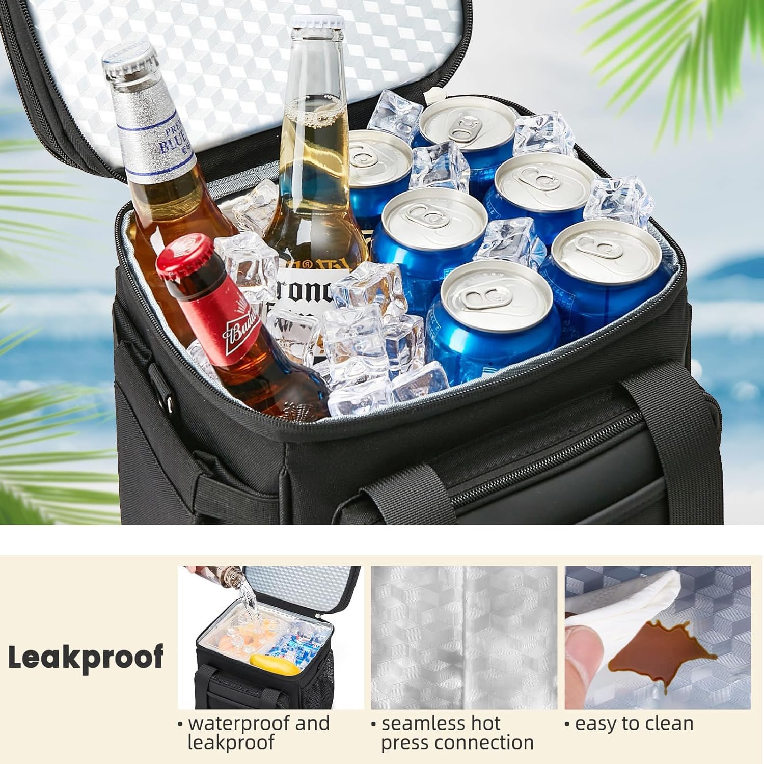 Thumbnail 4 de holuxer Insulated Lunch Bag 15L — Large Leakproof Cooler Bag