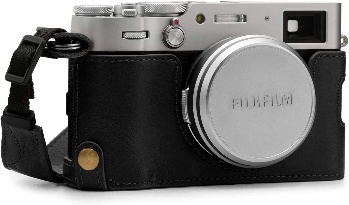 Detalle de MegaGear Ever Ready MG1894 – skórzane etui na aparat Fujifilm X100V