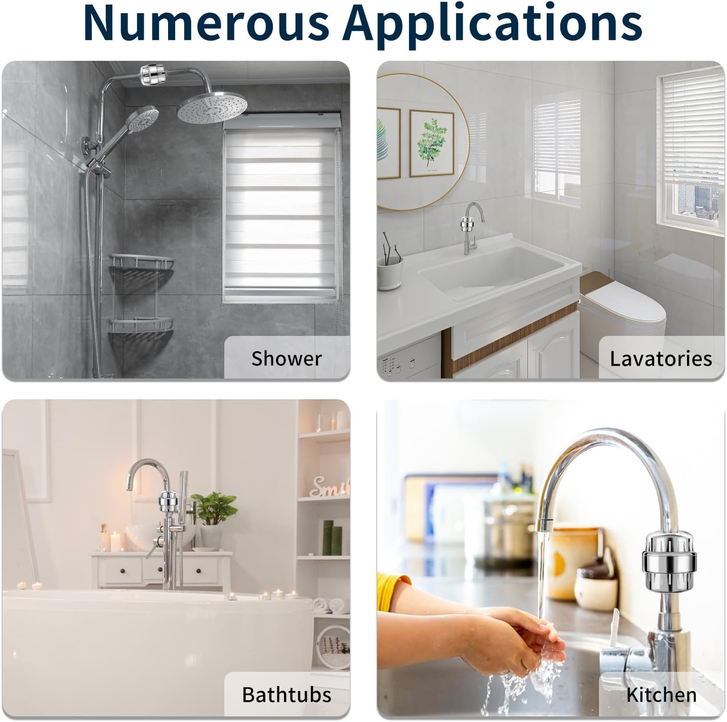 Thumbnail 6 de 36 Stufen Vitamin C Duschfilter mit austauschbarer Kartusche