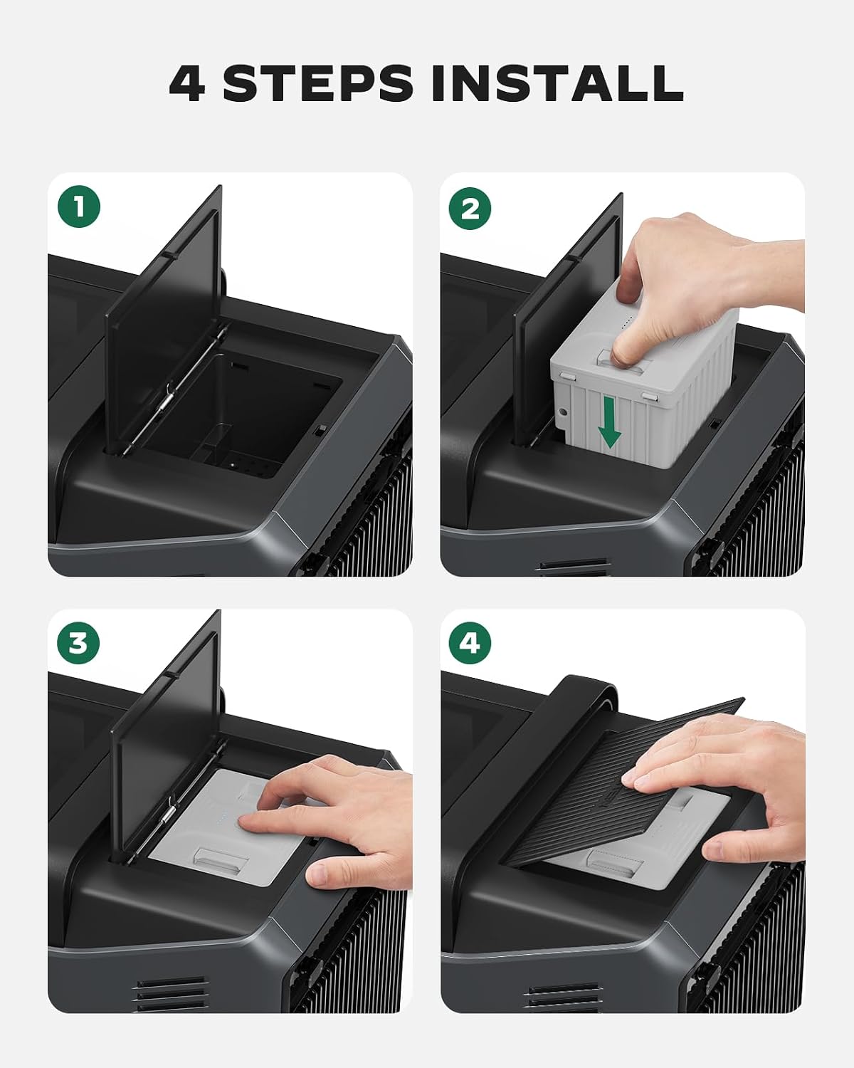 Detalle de Silonn SLIM39TA-BA Detachable 168 Wh Battery for SLIM39 Ice Makers