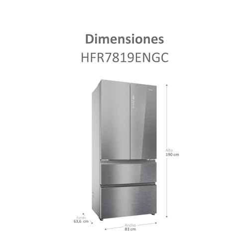 Thumbnail 2 de Haier FD 83 Series 7 HFR7819ENGC: Frigorífico Side-by-Side de 504 L con Cajones Direct Access y Total No Frost