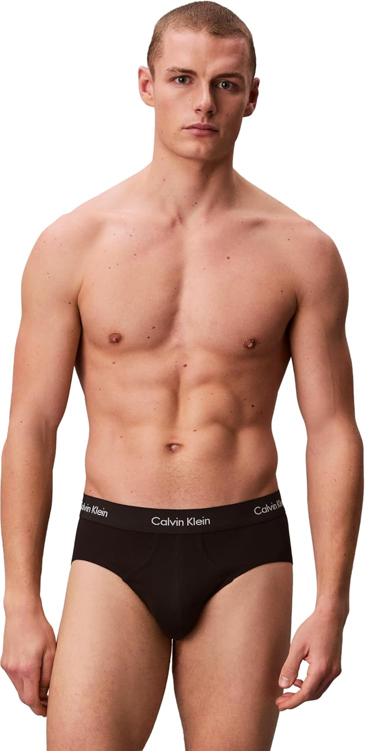 Thumbnail 2 de Calvin Klein Herren 3er-Pack Slips 3P Hip Brief mit Stretch (Cotton Stretch)