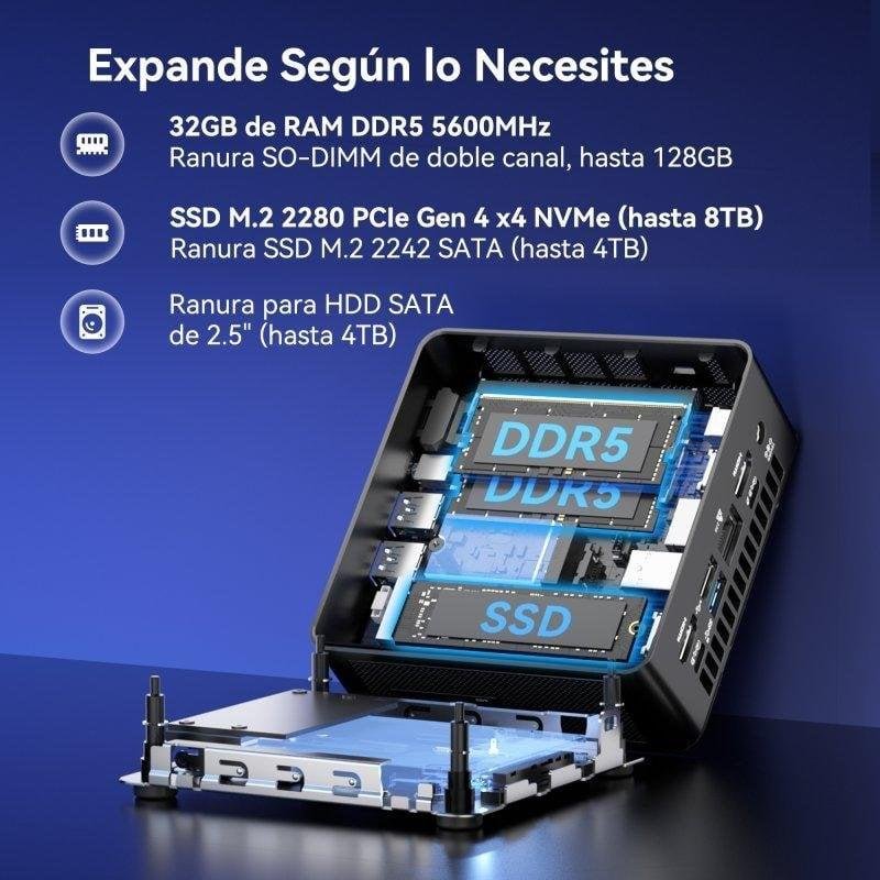 Thumbnail 1 de Geekom IT15: mini PC profesional con 32 GB RAM, 1 TB SSD y Wi‑Fi 7