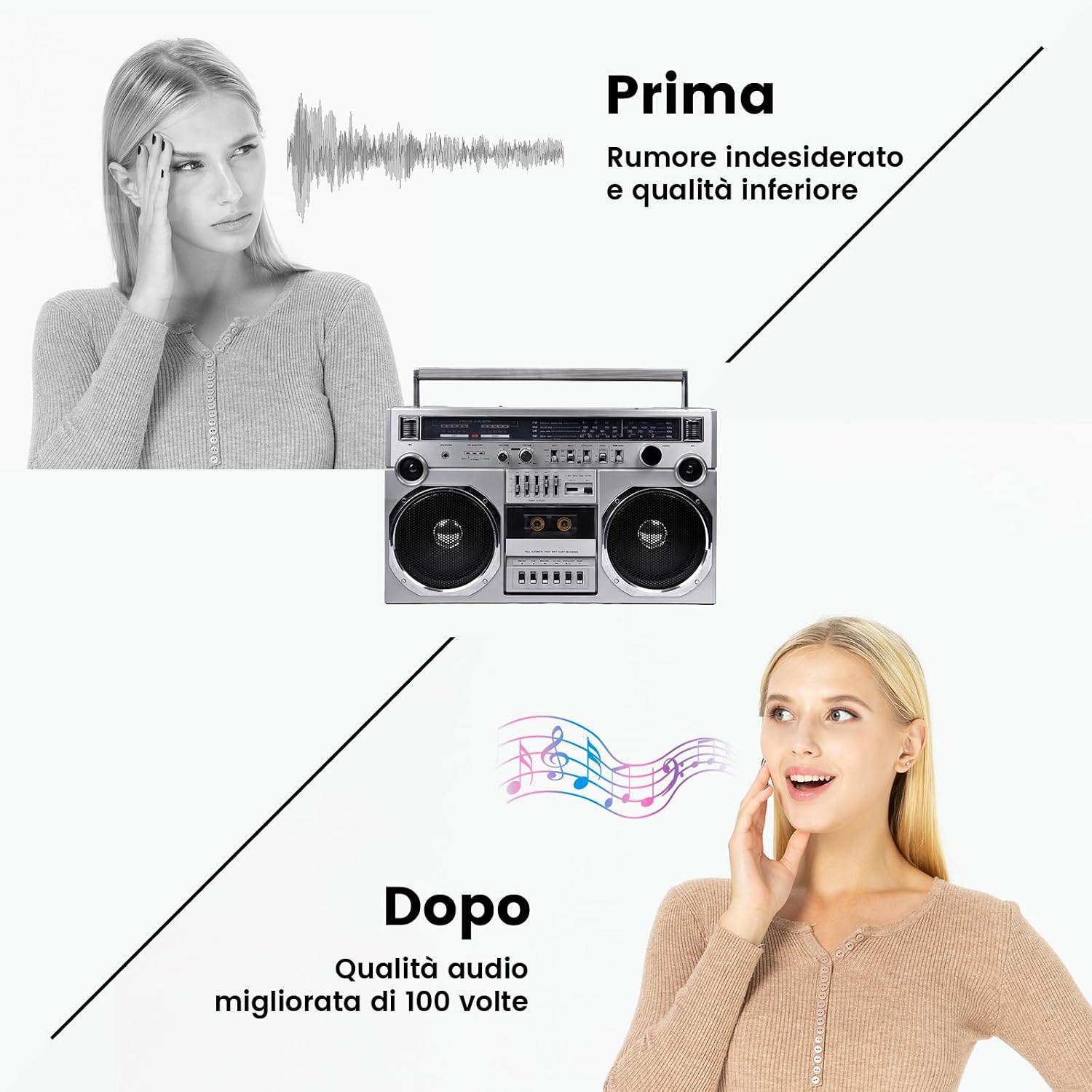 Detalle 2 de Kit pulizia testine audiocassette Reshow
